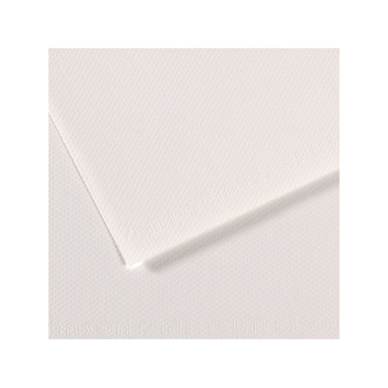 Canson Manipack De Feuilles Papier Dessin Mi Teintes G X Cm Blanc