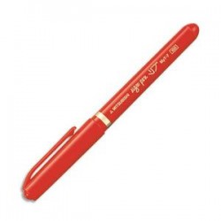 UNIBALL Stylo feutre pointe en nylon largeur de trait 0,8 mm encre à pigments rouge SIGN PEN MYT7