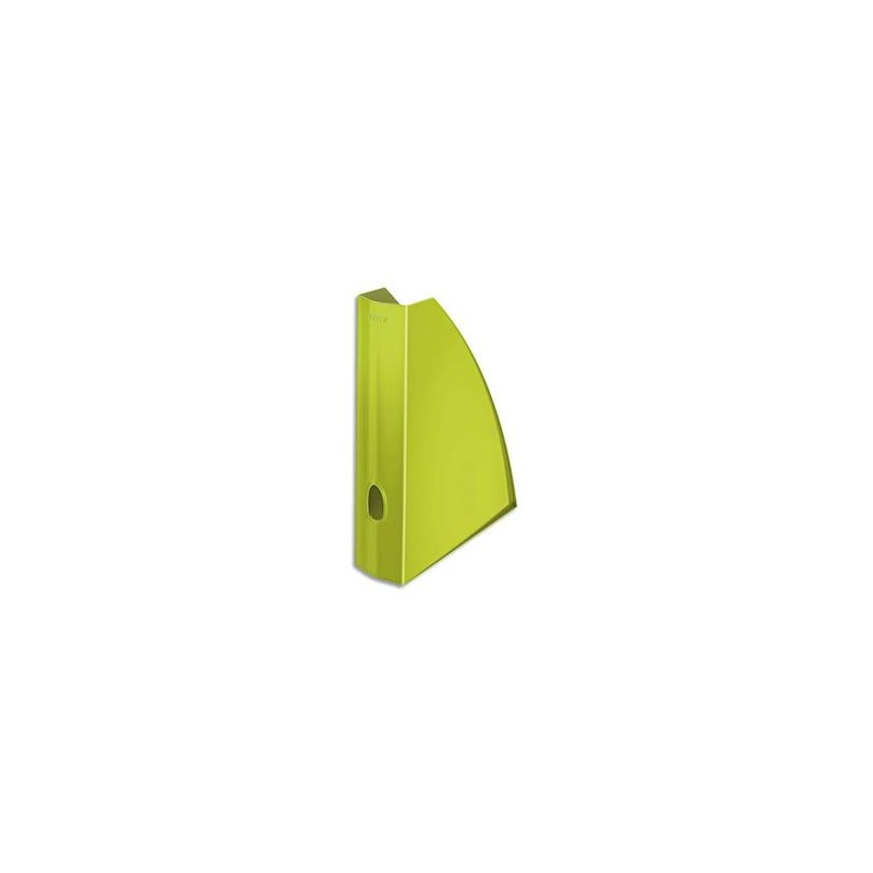 LEITZ Porte revues - WOW vert métallisé - H31,2 x P25,8 cm - Dos 7,5 cm