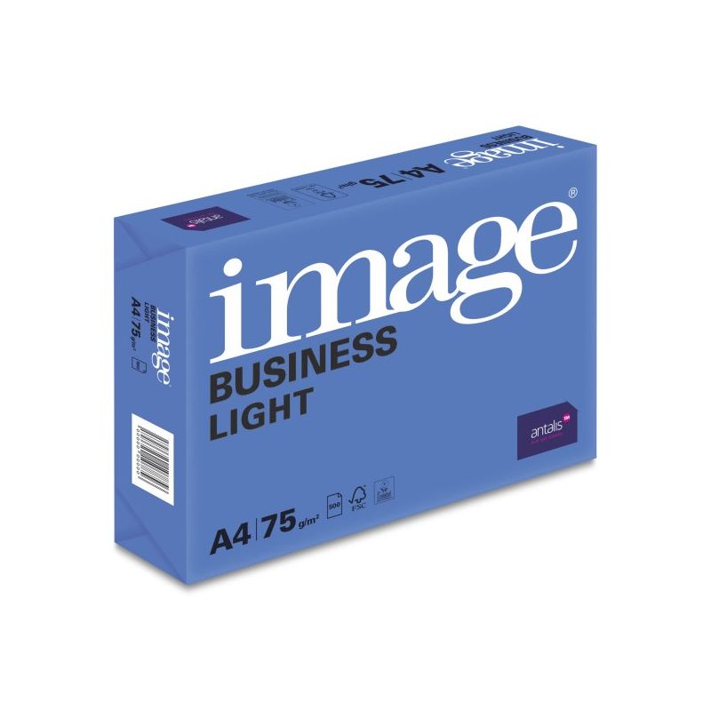 Ramette de 500 feuilles A4 blanc 75g Image business light