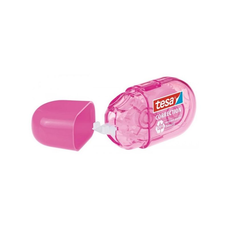 TESA mini roller de correction rose ecologo 6Mx5mm