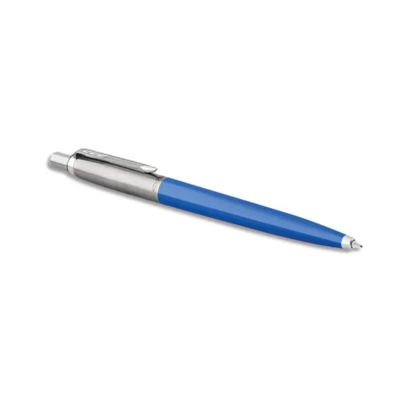 PARKER Stylo bille rétractable Jotter Original. Corps en plastique Bleu. Point moyenne. Rechargeable