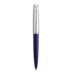 WATERMAN Roller EMBLEME bleu brillant. Pointe fine. Encre noir