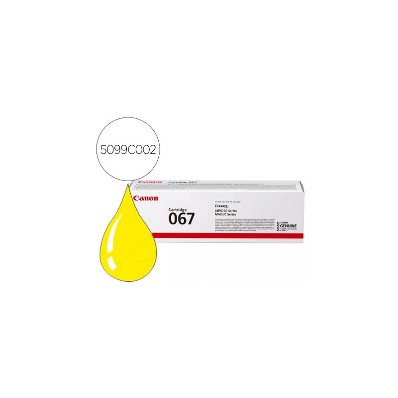 CANON Cartouche Toner jaune CRG 067 5099C002