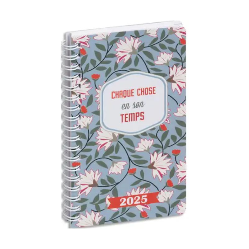  EXACOMPTA Agenda de poche Lady 16S Dodo & Cath 9x16 cm spiralé Janvier à Décembre 2025 Temps