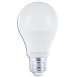 INTEGRAL Ampoule LED Classic A E27, 9,5 Watts équivalent 60 Watts, 5000 Kelvin 806 Lumen