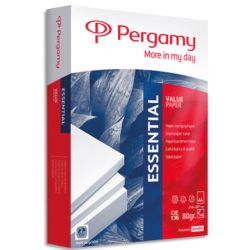 PERGAMY Ramette 500 feuilles papier Blanc Essentiel A4 80g CIE 136