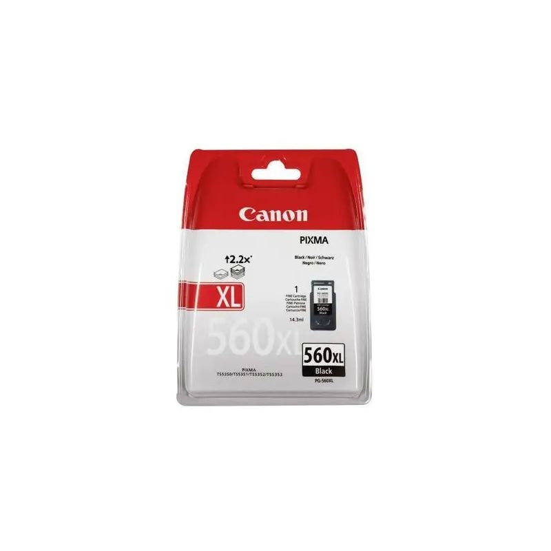 CANON Cartouche Jet d'encre Noir xl PG560XL 3712C001